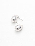S925 Sterling Silver Teardrop Stud Earrings